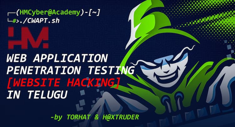 course | Web Application Penetration Testing in Telugu - Beginner to Advanced Ethical Hacking Course